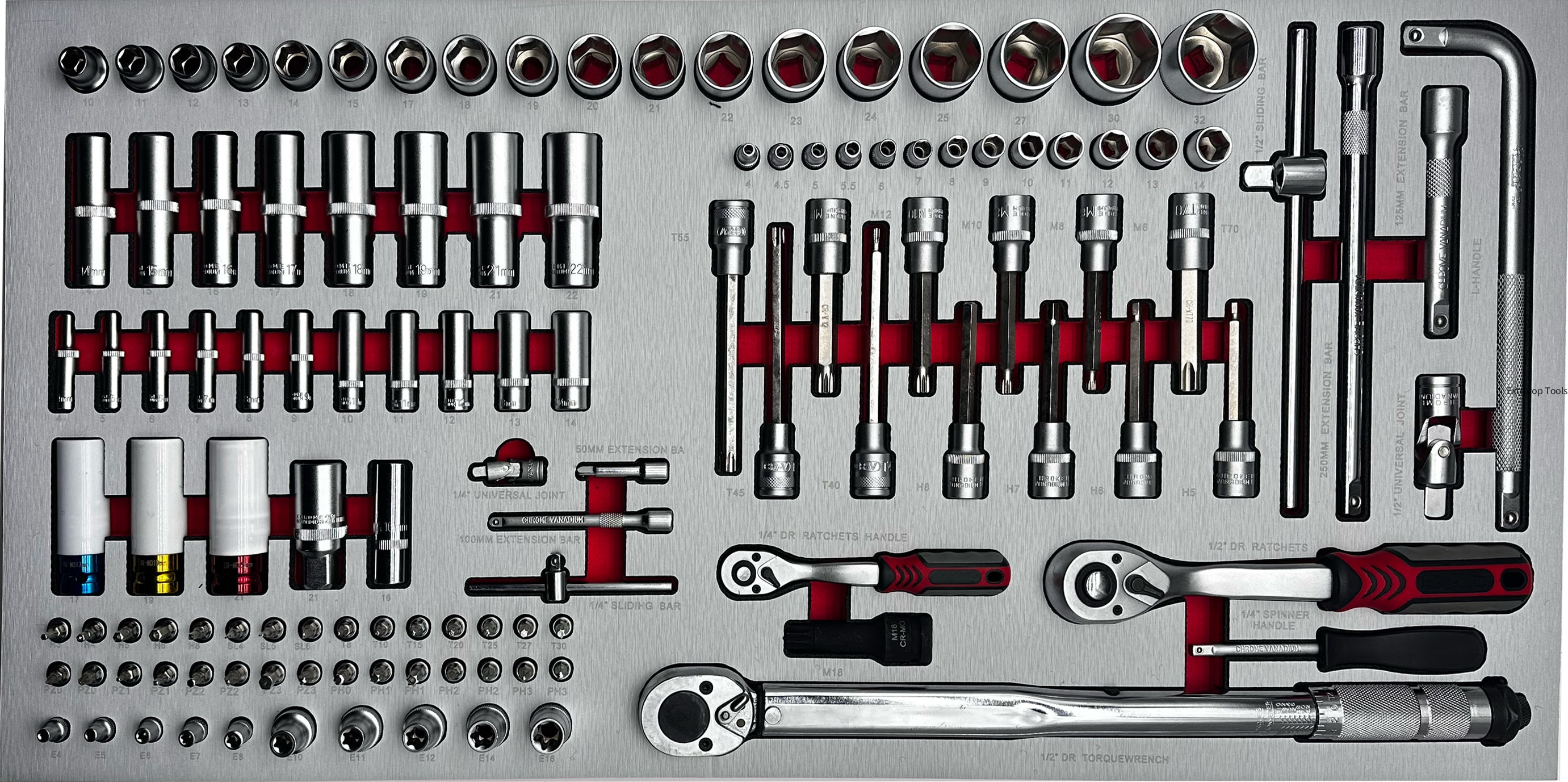 121pcs socket set